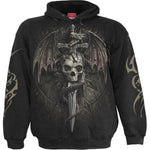 DRACO SKULL - Hoody Black - MapleARTUS