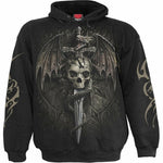 DRACO SKULL - Hoody Black - MapleARTUS