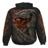 MAJESTIC DRACO - Hoody Black - MapleARTUS