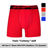 UFM Boxer Brief 6" - Bamboo REG Support - MapleARTUS