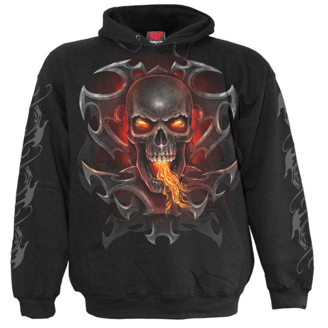 FIRE DRAGON - Hoody Black - MapleARTUS