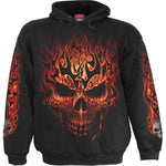 SKULL BLAST - Hoody Black - MapleARTUS