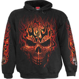 SKULL BLAST - Hoody Black - MapleARTUS