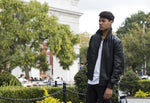 Castor - Men's Bomber Leather Jacket - MapleARTUS