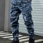 Ultimate Camo Cargo Pants for Men - Soft Comfort Fit, Ample Versatile Pockets, Street-Style Drawstring Design, Durable All-Season Wear, and Relaxed Fit for Everyday Adventures