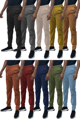 Solid Jogger Pants - MapleARTUS