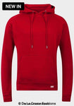 Brave Soul - Mens Red Fleece Lined Pocket Hoodie - MapleARTUS