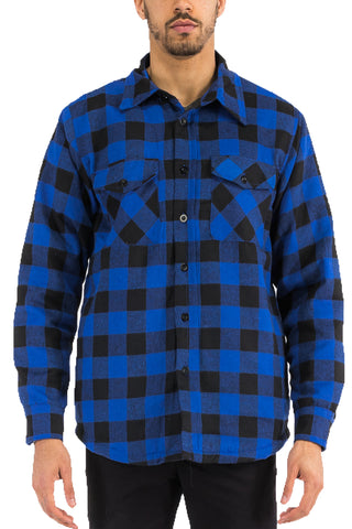 Quilted Flannel Shirt - MapleARTUS
