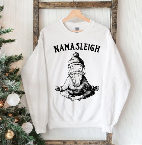 Namasleigh Christmas Sweatshirt - MapleARTUS