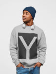 Mens Y Logo Crewneck Sweatshirt - MapleARTUS
