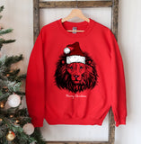 Lion Christmas Sweatshirt - MapleARTUS