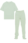Drop Shoulder and Ankle Toggle Sweat Set - MapleARTUS