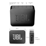 JBL GO 2 Wireless Bluetooth Speaker IPX7 Waterproof With Mic - MapleARTUS