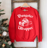 Gangsta Wrapper Christmas Sweatshirt - MapleARTUS