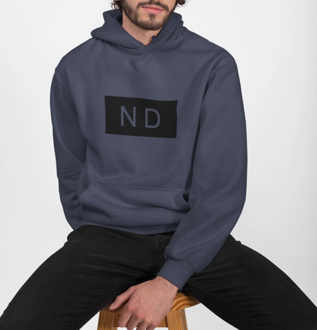 Mens Street Style ND Hooded Sweatshirt - MapleARTUS