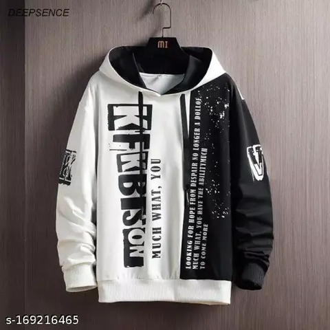 Mens BLACK & WHITE Hoodies - MapleARTUS