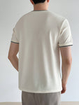 DAZY Men's Summer Letter Embroidery T-Shirt - MapleCo