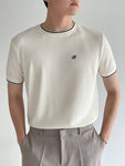 DAZY Men's Summer Letter Embroidery T-Shirt - MapleCo