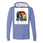 Zombie Got Brains Triblend Hooded Pullover - MapleARTUS