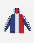 Mens Lightweight Windbreaker Jacket with Hood and Zipper Closure - - MapleARTUS