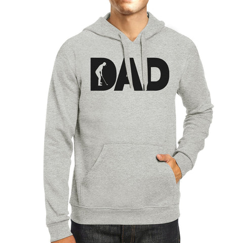 Dad Golf Unisex Grey Hoodie Funny Design Hoodie - MapleARTUS