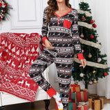 Christmas Pajamas for Family Christmas Pjs Matching Sets Women Men Couples Cute Funny Christmas Pajamas Outfit