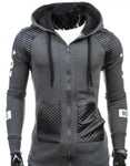 Mens Street Style Biker Hoodie - MapleARTUS