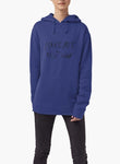 Make Art Not War HOODIE BLUE - MapleARTUS