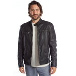 Justin Vegan Leather Jacket - MapleARTUS