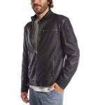 Justin Vegan Leather Jacket - MapleARTUS