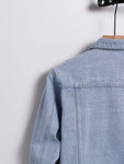 Manfinity Homme Men Cotton Flap Pocket Denim Jacket Without Tee - MapleCo