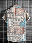 Manfinity Homme Men 1pc Random Paisley Print Shirt - MapleCo