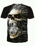 Manfinity Homme Men Skull Print Tee - MapleCo