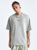 Manfinity StreetEZ Men's Summer Casual Short Sleeve T-Shirt With Letter Print, Suitable For Summer - MapleCo