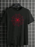 Manfinity EMRG Men Spider Web Print Tee