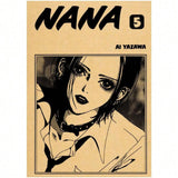 1pc Funny Japanese Anime Nana Osaki Poster Home Decal Art Painting Nana Anime Wall Sticker For Coffee House Bar Decoration PaintingFrameless - MapleCo