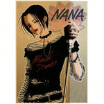 1pc Funny Japanese Anime Nana Osaki Poster Home Decal Art Painting Nana Anime Wall Sticker For Coffee House Bar Decoration PaintingFrameless - MapleCo