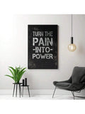 1pc Inspiration Black Background Poster - MapleCo