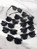 10pcs Y2k Style Oversized Fashion Glasses For Outdoor Sports, Driving, Beach Travel, Men - MapleCo