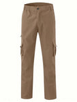 Men Flap Pocket Side Cargo Pants - MapleCo