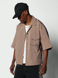 SUMWON Nylon Boxy Fit Shirt With Pocket - MapleCo