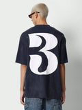 SUMWON Tee With Back Number Graphic Print