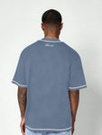 SUMWON Regular Fit Short Sleeve Heavyweight Contrast Stitch Essential Tee - MapleCo