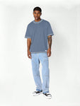 SUMWON Regular Fit Short Sleeve Heavyweight Contrast Stitch Essential Tee - MapleCo