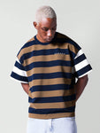 SUMWON Boxy Fit Striped Tee - MapleCo