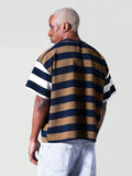 SUMWON Boxy Fit Striped Tee - MapleCo