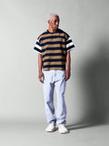 SUMWON Boxy Fit Striped Tee - MapleCo