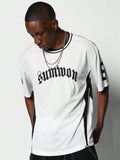 SUMWON Mesh Tee With Panels - MapleCo