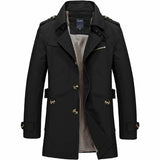 Mens Classic Trench Coat - MapleARTUS