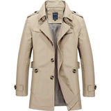 Mens Classic Trench Coat - MapleARTUS